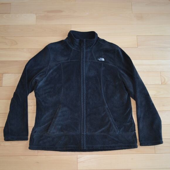 North Face Fleece Jacket Black Size XXL - Picture 1 of 4